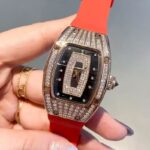 Red Strap, Gold Dial(JH-3)