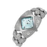 Blue-Tone with White Mother-of-Pearl Dial(BH-4)